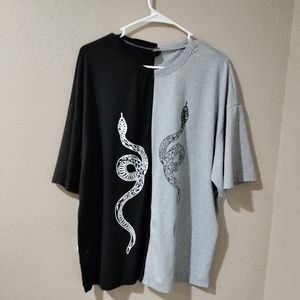 spilt snake shirt